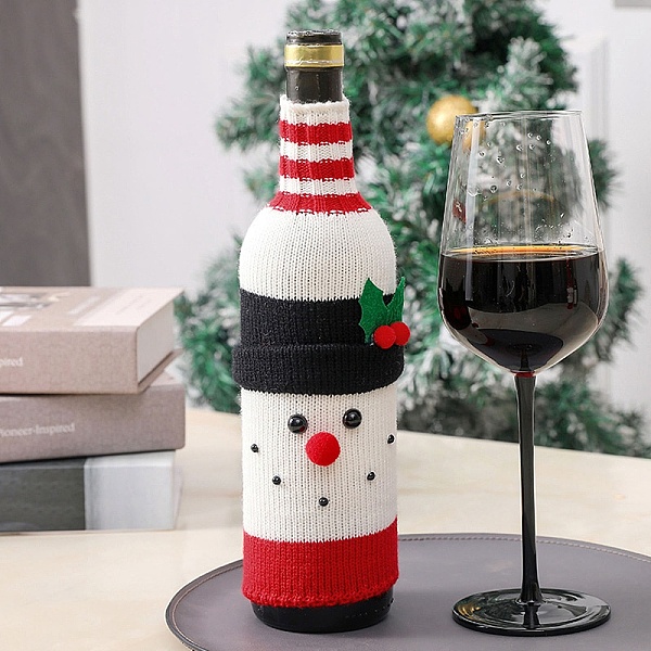 PandaHall Christmas Acrylic Fiber Wine Bottle Sleeve, for Wine Gift Packaging Decorate, Snowman, 285~290x97x15~23mm Fibre Snowman
PandaHall Christmas Acrylic Fiber Wine Bottle Sleeve, for Wine Gift Packaging Decorate, Snowman, 285~290x97x15~23mm Fibre Snowman