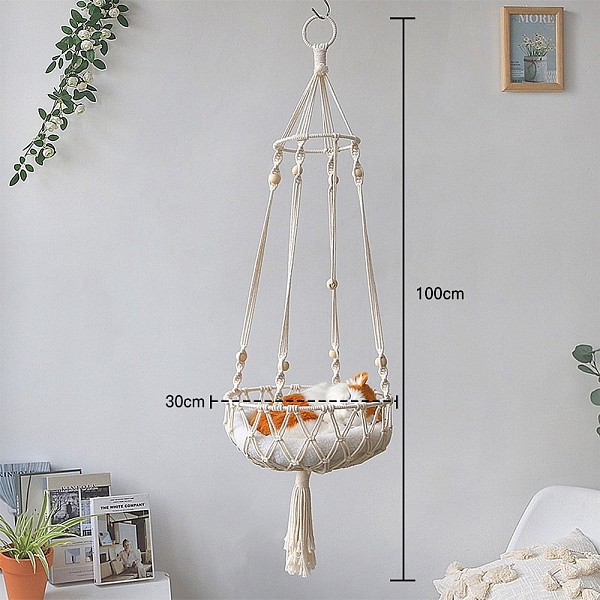 PandaHall Cat Window Perch, Wall Mount Cat Window Hammock for Cats Indoor, Sturdy Adjustable Sturdy Steady Cat Bed Providing, Blanched...
PandaHall Cat Window Perch, Wall Mount Cat Window Hammock for Cats Indoor, Sturdy Adjustable Sturdy Steady Cat Bed Providing, Blanched...