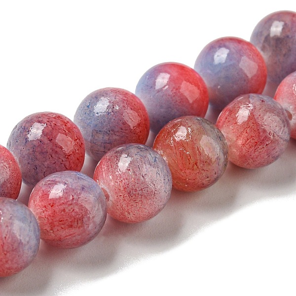 PandaHall Dyed Natural White Jade Beads Strands, Round, Red, 8mm, Hole: 1.2mm, about 49pcs/strand, 15.55 inch(39.5cm) White Jade Round Red
PandaHall Dyed Natural White Jade Beads Strands, Round, Red, 8mm, Hole: 1.2mm, about 49pcs/strand, 15.55 inch(39.5cm) White Jade Round Red