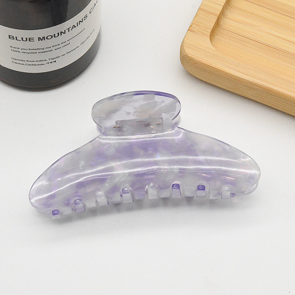 PandaHall Large Cellulose Acetate(Resin) Hair Claw Clips, Tortoise Shell Non Slip Jaw Clamps for Girl Women, Lilac, 110mm Cellulose Acetate..., Purple
PandaHall Large Cellulose Acetate(Resin) Hair Claw Clips, Tortoise Shell Non Slip Jaw Clamps for Girl Women, Lilac, 110mm Cellulose Acetate..., Purple