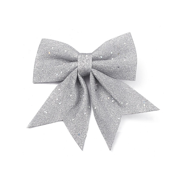 PandaHall Glitter Cloth Bowknot Pendant Decoration, for Christmas Tree Gift Box Hanging Ornaments, Silver, 165~180x160~175x19~20mm Cloth...
PandaHall Glitter Cloth Bowknot Pendant Decoration, for Christmas Tree Gift Box Hanging Ornaments, Silver, 165~180x160~175x19~20mm Cloth...