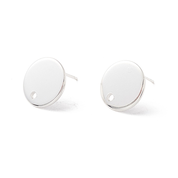 PandaHall 201 Stainless Steel Stud Earring Findings, with 316 Surgical Stainless Steel Pins and Hole, Flat Round, 925 Sterling Silver Plated...
PandaHall 201 Stainless Steel Stud Earring Findings, with 316 Surgical Stainless Steel Pins and Hole, Flat Round, 925 Sterling Silver Plated...