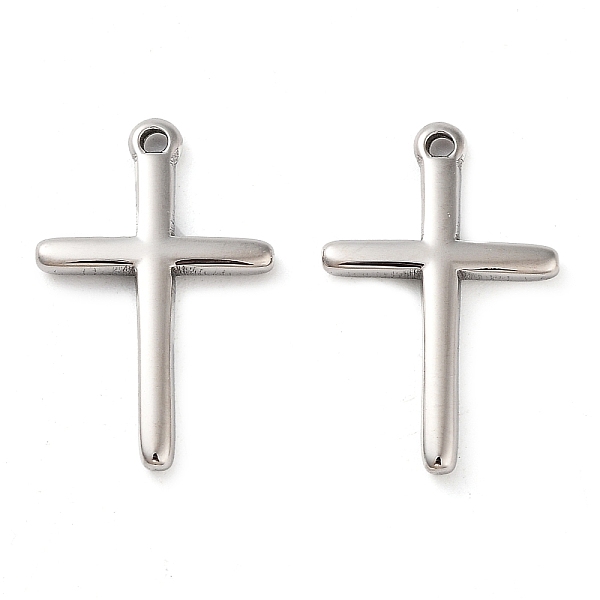 PandaHall 304 Stainless Steel Pendants, Cross Charm, Stainless Steel Color, 19x12x2mm, Hole: 1.2mm 304 Stainless Steel Cross
PandaHall 304 Stainless Steel Pendants, Cross Charm, Stainless Steel Color, 19x12x2mm, Hole: 1.2mm 304 Stainless Steel Cross