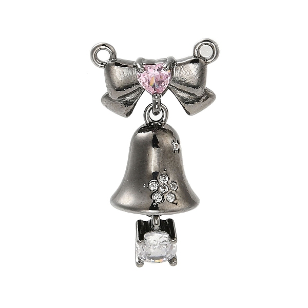 PandaHall Brass Pendants, with Glass Rhinestone, Christmas Bell Charm, Gunmetal, 28x15x11mm, Hole: 1.4mm Brass+Rhinestone Bell
PandaHall Brass Pendants, with Glass Rhinestone, Christmas Bell Charm, Gunmetal, 28x15x11mm, Hole: 1.4mm Brass+Rhinestone Bell
