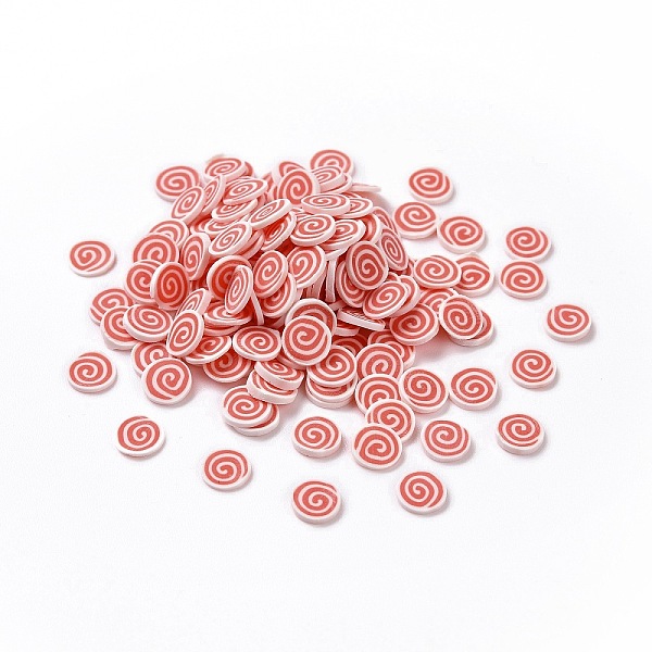 PandaHall Handmade Polymer Clay Cabochons, Flat Round with Vortex, Red, 5~5.5x0.8mm, about 76923pcs/1000g Polymer Clay Flat Round Red
PandaHall Handmade Polymer Clay Cabochons, Flat Round with Vortex, Red, 5~5.5x0.8mm, about 76923pcs/1000g Polymer Clay Flat Round Red