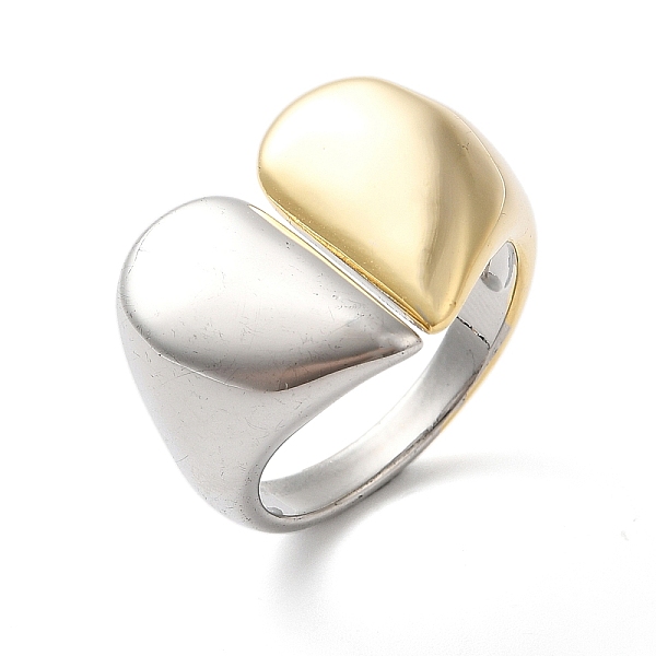 PandaHall Heart Brass Open Cuff Rings for Women, Platinum & Golden, Inner Diameter: 18mm Brass Heart
PandaHall Heart Brass Open Cuff Rings for Women, Platinum & Golden, Inner Diameter: 18mm Brass Heart