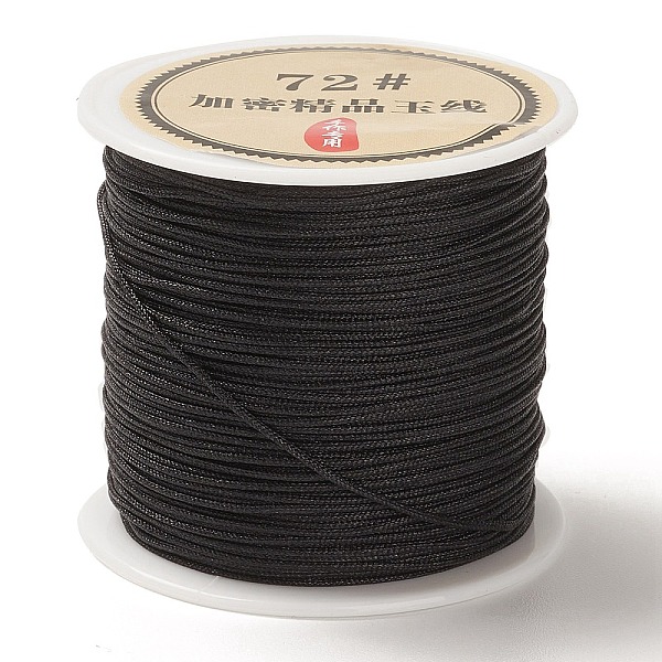 PandaHall 50 Yards Nylon Chinese Knot Cord, Nylon Jewelry Cord for Jewelry Making, Black, 0.8mm Nylon Black
PandaHall 50 Yards Nylon Chinese Knot Cord, Nylon Jewelry Cord for Jewelry Making, Black, 0.8mm Nylon Black