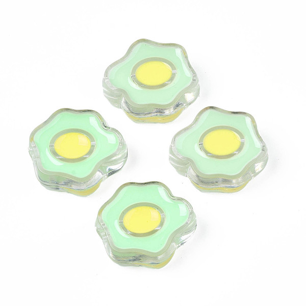 PandaHall Transparent Acrylic Beads, with Enamel, Poached Egg, Pale Green, 22x25x9mm, Hole: 3mm Acrylic Egg
PandaHall Transparent Acrylic Beads, with Enamel, Poached Egg, Pale Green, 22x25x9mm, Hole: 3mm Acrylic Egg