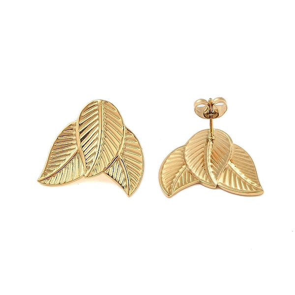 PandaHall Ion Plating(IP) 304 Stainless Steel Earrings, Leaf, Real 18K Gold Plated, 19x22mm 304 Stainless Steel Leaf
PandaHall Ion Plating(IP) 304 Stainless Steel Earrings, Leaf, Real 18K Gold Plated, 19x22mm 304 Stainless Steel Leaf