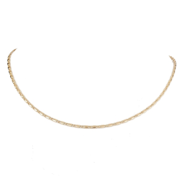 PandaHall Brass Twisted Link Chain Necklace Making, with 304 Stainless Steel Lobster Claw Clasps, Golden, 17.80 inch(452mm) Brass
PandaHall Brass Twisted Link Chain Necklace Making, with 304 Stainless Steel Lobster Claw Clasps, Golden, 17.80 inch(452mm) Brass