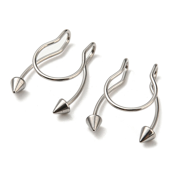 PandaHall 304 Stainless Steel Body Jewelry, Nose Studs, Clip on Nose Rings, Arrow, Stainless Steel Color, 17.5x12.5mm 304 Stainless Steel...
PandaHall 304 Stainless Steel Body Jewelry, Nose Studs, Clip on Nose Rings, Arrow, Stainless Steel Color, 17.5x12.5mm 304 Stainless Steel...