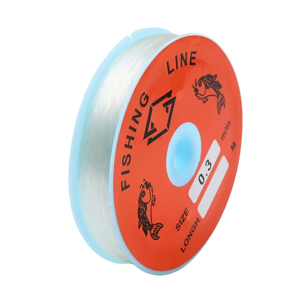 PandaHall Transparent Fishing Thread Nylon Wire, Clear, 0.3mm, about 109.36 yards(100m)/roll Nylon Clear
PandaHall Transparent Fishing Thread Nylon Wire, Clear, 0.3mm, about 109.36 yards(100m)/roll Nylon Clear