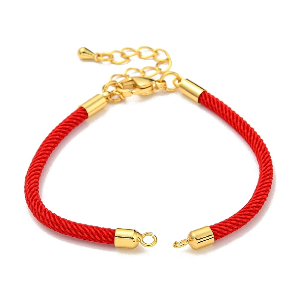 PandaHall Nylon Cords Bracelet Makings Fit for Connector Charms, with Brass Findings and 304 Stainless Steel Lobster Claw Clasps..., Red
PandaHall Nylon Cords Bracelet Makings Fit for Connector Charms, with Brass Findings and 304 Stainless Steel Lobster Claw Clasps..., Red