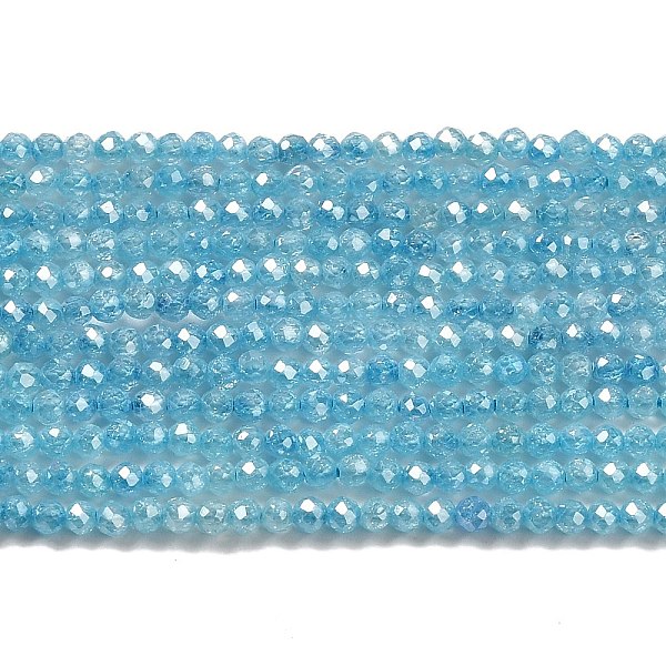 PandaHall Cubic Zirconia Bead Strands, Faceted Rondelle, Sky Blue, 2mm, Hole: 0.6mm, about 187pcs/strand, 14.76 inch(37.5cm) Cubic Zirconia...
PandaHall Cubic Zirconia Bead Strands, Faceted Rondelle, Sky Blue, 2mm, Hole: 0.6mm, about 187pcs/strand, 14.76 inch(37.5cm) Cubic Zirconia...