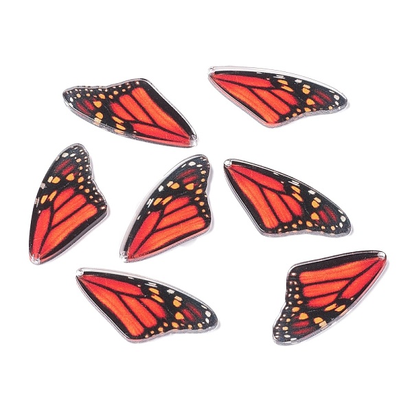 PandaHall Spring and summer series Acrylic Pendants, for Earring Making, Butterfly Wing, Red, 39.5x19.5x2mm, Hole: 1.6mm Acrylic Wing Red
PandaHall Spring and summer series Acrylic Pendants, for Earring Making, Butterfly Wing, Red, 39.5x19.5x2mm, Hole: 1.6mm Acrylic Wing Red