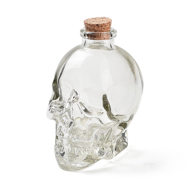 PandaHall Skull Glass Wine Bottle, with Cork, Clear, 6x9cm, Capacity: 120ml(4.06fl. oz) Glass Skull Clear
PandaHall Skull Glass Wine Bottle, with Cork, Clear, 6x9cm, Capacity: 120ml(4.06fl. oz) Glass Skull Clear