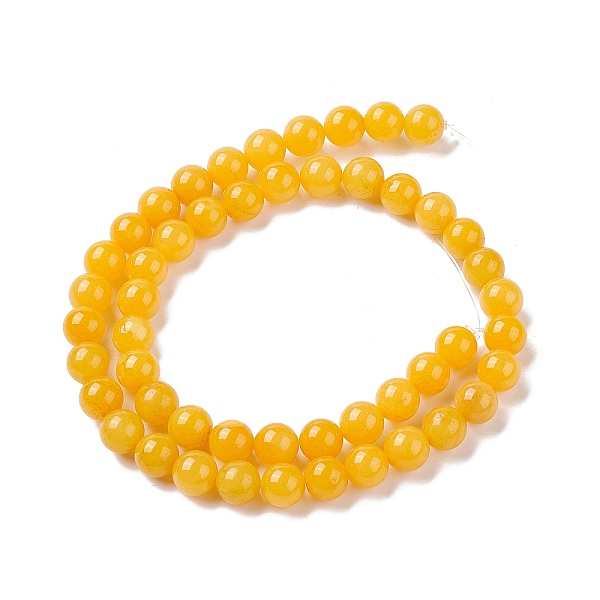 PandaHall Natural Jade Round Bead Strands, 7mm, Hole: 1mm, about 49pcs/strand, 15.7 inch Other Jade Round
PandaHall Natural Jade Round Bead Strands, 7mm, Hole: 1mm, about 49pcs/strand, 15.7 inch Other Jade Round