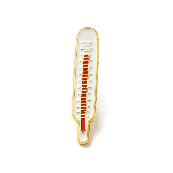 PandaHall Medical Treatment Theme Baking Paint Black Golden Zinc Alloy Brooches, Thermometer, 8.5x5.5x1.5mm Alloy Others White
PandaHall Medical Treatment Theme Baking Paint Black Golden Zinc Alloy Brooches, Thermometer, 8.5x5.5x1.5mm Alloy Others White