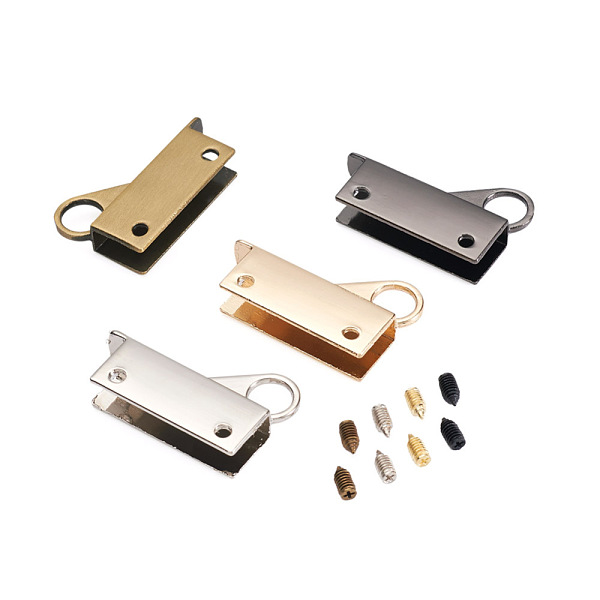 PandaHall Givenny-EU 8 Sets 4 Colors Zinc Alloy Bag Lock Catch Clasps, with Screws, Rectangle, Mixed Color, 3.3x1.95x0.65cm, 2 sets/color...
PandaHall Givenny-EU 8 Sets 4 Colors Zinc Alloy Bag Lock Catch Clasps, with Screws, Rectangle, Mixed Color, 3.3x1.95x0.65cm, 2 sets/color...