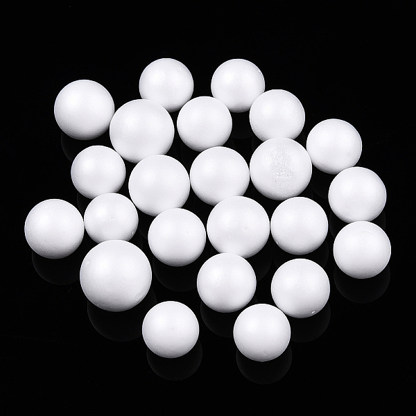PandaHall Small Craft Foam Balls, Round, for DIY Wedding Holiday Crafts Making, White, 7~10mm Foam White
PandaHall Small Craft Foam Balls, Round, for DIY Wedding Holiday Crafts Making, White, 7~10mm Foam White