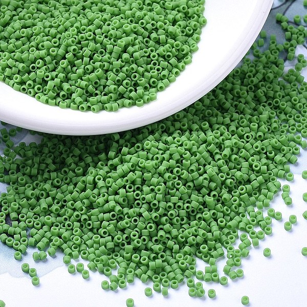 PandaHall MIYUKI Delica Beads, Cylinder, Japanese Seed Beads, 11/0, (DB0754) Matte Opaque Green, 1.3x1.6mm, Hole: 0.8mm, about 10000pcs/bag...
PandaHall MIYUKI Delica Beads, Cylinder, Japanese Seed Beads, 11/0, (DB0754) Matte Opaque Green, 1.3x1.6mm, Hole: 0.8mm, about 10000pcs/bag...