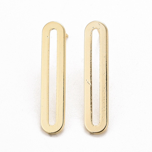 PandaHall Brass Long Oval Stud Earrings, Minimalist Geometry Earrings for Women, Cadmium Free & Lead Free, Real 14K Gold Plated, 30x6x1mm...
PandaHall Brass Long Oval Stud Earrings, Minimalist Geometry Earrings for Women, Cadmium Free & Lead Free, Real 14K Gold Plated, 30x6x1mm...