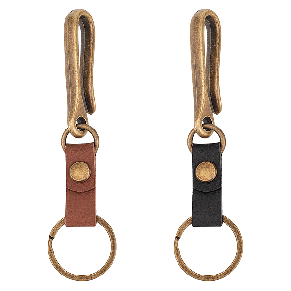 PandaHall WADORN 2Pcs 2 Colors Alloy U Shape Belt Hook Keychain, with Cattlehide Leather Iron Findings, Mixed Color, 12.8cm, 1pc/color Alloy..., Multicolor
PandaHall WADORN 2Pcs 2 Colors Alloy U Shape Belt Hook Keychain, with Cattlehide Leather Iron Findings, Mixed Color, 12.8cm, 1pc/color Alloy..., Multicolor