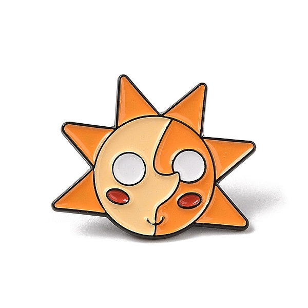 PandaHall Enamel Pins, Black Alloy Brooches for Backpack Clothes, Sun, Dark Orange, 24.5x30x1.5mm Alloy+Enamel Sun
PandaHall Enamel Pins, Black Alloy Brooches for Backpack Clothes, Sun, Dark Orange, 24.5x30x1.5mm Alloy+Enamel Sun