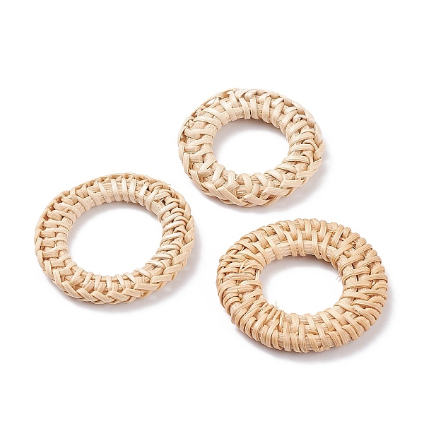 PandaHall Handmade Reed Cane/Rattan Woven Linking Rings, For Making Straw Earrings and Necklaces, Bleach, Ring, Mixed Color, 40~43x4.5~5.5mm..., Multicolor
PandaHall Handmade Reed Cane/Rattan Woven Linking Rings, For Making Straw Earrings and Necklaces, Bleach, Ring, Mixed Color, 40~43x4.5~5.5mm..., Multicolor