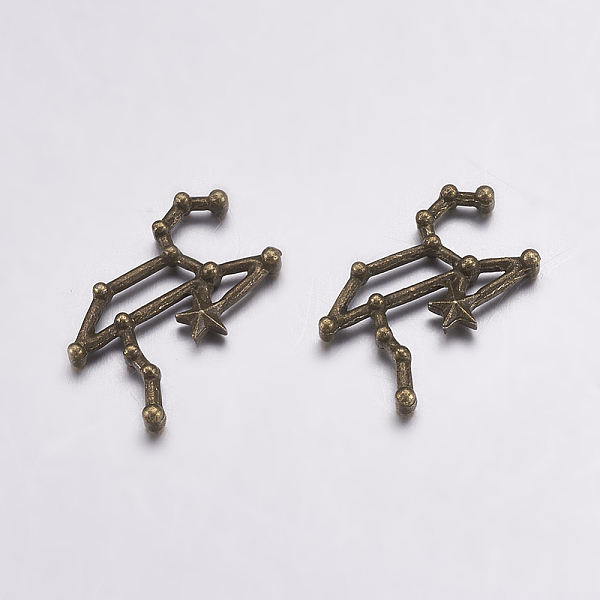 PandaHall Alloy Cabochons, Constellation/Zodiac Sign, Antique Bronze, Leo, 21x13x3mm Alloy Leo
PandaHall Alloy Cabochons, Constellation/Zodiac Sign, Antique Bronze, Leo, 21x13x3mm Alloy Leo