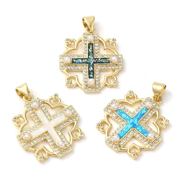 PandaHall Rack Plating Brass Micro Pave Cubic Zirconia Pendants, with Plastic Pearl Beads, Cadmium Free & Lead Free, Long-Lasting Plated..., Clear
PandaHall Rack Plating Brass Micro Pave Cubic Zirconia Pendants, with Plastic Pearl Beads, Cadmium Free & Lead Free, Long-Lasting Plated..., Clear