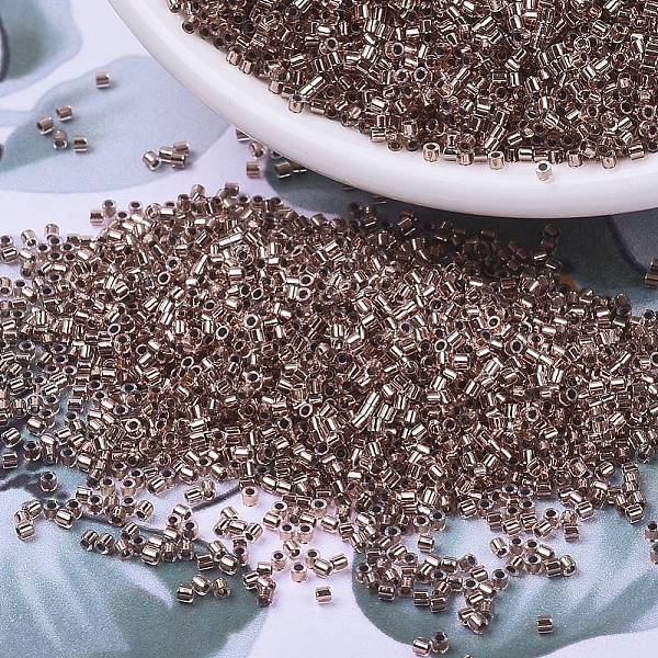 PandaHall MIYUKI Delica Beads Small, Cylinder, Japanese Seed Beads, 15/0, (DBS0037) Copper Lined Crystal, 1.1x1.3mm, Hole: 0.7mm, about..., Purple
PandaHall MIYUKI Delica Beads Small, Cylinder, Japanese Seed Beads, 15/0, (DBS0037) Copper Lined Crystal, 1.1x1.3mm, Hole: 0.7mm, about..., Purple
