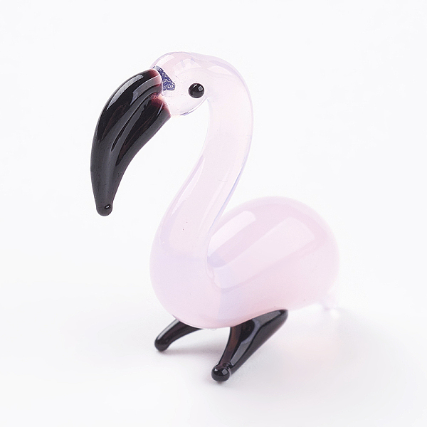 PandaHall Home Decorations, Handmade Lampwork Display Decorations, Flamingo Shape, Lavender Blush, 23x8x25mm Lampwork Bird
PandaHall Home Decorations, Handmade Lampwork Display Decorations, Flamingo Shape, Lavender Blush, 23x8x25mm Lampwork Bird