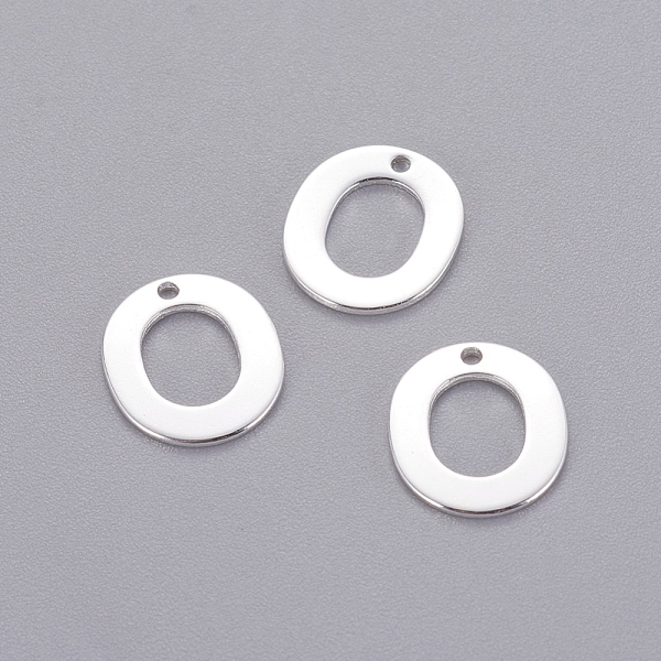 PandaHall 201 Stainless Steel Charms, Letter, Silver Color Plated, Letter.O, 11x9.5x0.7mm, Hole: 1mm 201 Stainless Steel Letter O
PandaHall 201 Stainless Steel Charms, Letter, Silver Color Plated, Letter.O, 11x9.5x0.7mm, Hole: 1mm 201 Stainless Steel Letter O