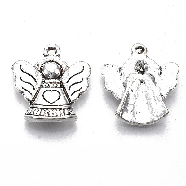 PandaHall Tibetan Style Alloy Pendants, Cadmium Free & Lead Free, Angel, Antique Silver, 21x19x3mm, Hole: 1.5mm, about 355pcs/1000g Alloy...
PandaHall Tibetan Style Alloy Pendants, Cadmium Free & Lead Free, Angel, Antique Silver, 21x19x3mm, Hole: 1.5mm, about 355pcs/1000g Alloy...