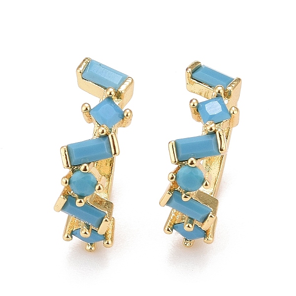 PandaHall Cubic Zirconia Star Cuff Earrings, Real 18K Gold Plated Brass Jewelry for Non Piercing, Lead Free & Cadmium Free, Deep Sky Blue...
PandaHall Cubic Zirconia Star Cuff Earrings, Real 18K Gold Plated Brass Jewelry for Non Piercing, Lead Free & Cadmium Free, Deep Sky Blue...