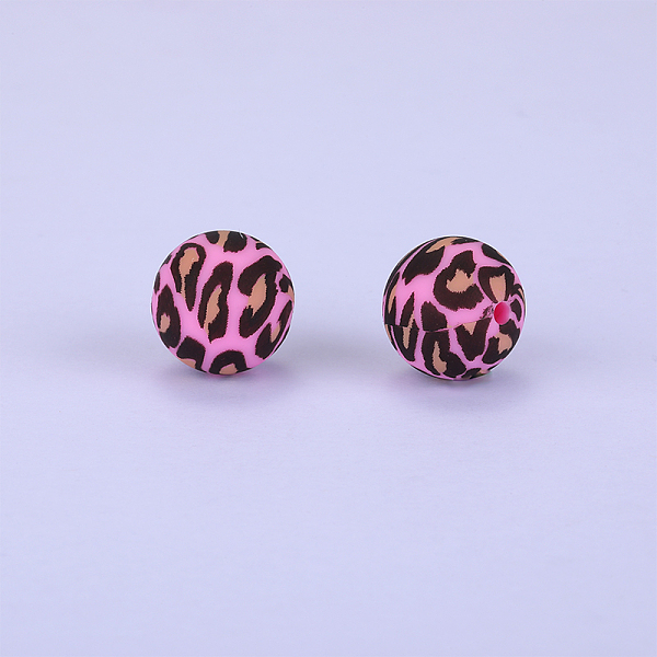 PandaHall Printed Round Silicone Focal Beads, Magenta, 15x15mm, Hole: 2mm Silicone Round Pink
PandaHall Printed Round Silicone Focal Beads, Magenta, 15x15mm, Hole: 2mm Silicone Round Pink