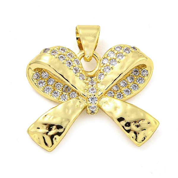 PandaHall Brass Micro Pave Clear Cubic Zirconia Pendants, Bowknot, Real 18K Gold Plated, 16x20x4mm, Hole: 5x3.5mm Brass+Cubic Zirconia...
PandaHall Brass Micro Pave Clear Cubic Zirconia Pendants, Bowknot, Real 18K Gold Plated, 16x20x4mm, Hole: 5x3.5mm Brass+Cubic Zirconia...
