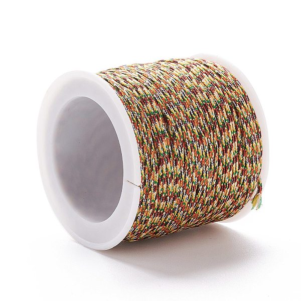 PandaHall Braided Nylon Thread, DIY Material for Jewelry Making, Colorful, 0.8mm, 100yards/roll Nylon
PandaHall Braided Nylon Thread, DIY Material for Jewelry Making, Colorful, 0.8mm, 100yards/roll Nylon
