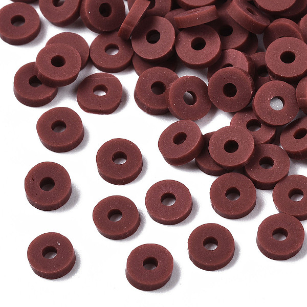 PandaHall Handmade Polymer Clay Beads, Disc/Flat Round, Heishi Beads, Dark Red, 4x1mm, Hole: 1mm, about 55000pcs/1000g Polymer Clay Disc
PandaHall Handmade Polymer Clay Beads, Disc/Flat Round, Heishi Beads, Dark Red, 4x1mm, Hole: 1mm, about 55000pcs/1000g Polymer Clay Disc