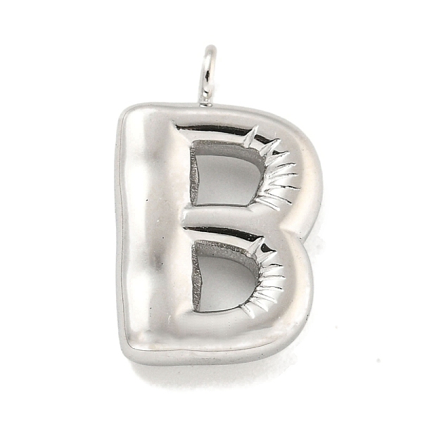 PandaHall 304 Stainless Steel Pendants, Letter Charm, Stainless Steel Color, Letter B, 16.5x10x3mm, Hole: 2mm 304 Stainless Steel Letter B
PandaHall 304 Stainless Steel Pendants, Letter Charm, Stainless Steel Color, Letter B, 16.5x10x3mm, Hole: 2mm 304 Stainless Steel Letter B