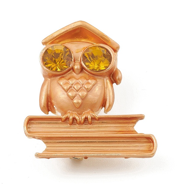 PandaHall Rhinestone Owl Doctor Brooch Pin, Alloy Badge for Backpack Clothes, Light Gold, 37.7x33.5x15mm Alloy+Rhinestone Owl Yellow
PandaHall Rhinestone Owl Doctor Brooch Pin, Alloy Badge for Backpack Clothes, Light Gold, 37.7x33.5x15mm Alloy+Rhinestone Owl Yellow