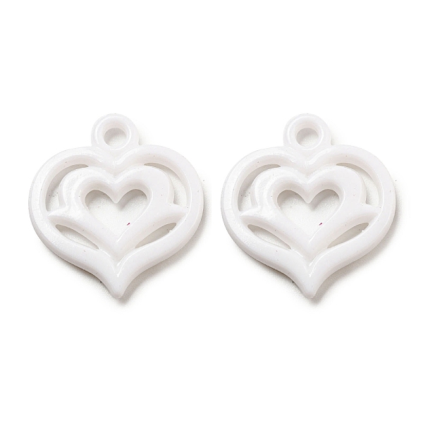 PandaHall Valentine's Day Opaque Acrylic Pendants, Heart Charms, White, 27x25x4mm, Hole: 3mm, about 467pcs/500g. Acrylic Heart White
PandaHall Valentine's Day Opaque Acrylic Pendants, Heart Charms, White, 27x25x4mm, Hole: 3mm, about 467pcs/500g. Acrylic Heart White