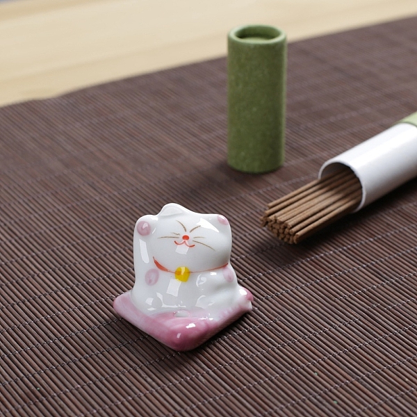 PandaHall Ceramic Incense Holders, Home Office Teahouse Zen Buddhist Supplies, Cat Shape, Plum, 46x41x30mm Ceramics Cat Shape Purple
PandaHall Ceramic Incense Holders, Home Office Teahouse Zen Buddhist Supplies, Cat Shape, Plum, 46x41x30mm Ceramics Cat Shape Purple