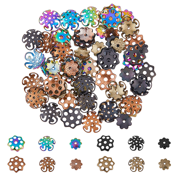 PandaHall DICOSMETIC 72Pcs 3 Styles Flower Bead Cap 4 Colors Stainless Steel Bead Caps Multi-Petal Filigree Flower End Caps Jewelry Making...
PandaHall DICOSMETIC 72Pcs 3 Styles Flower Bead Cap 4 Colors Stainless Steel Bead Caps Multi-Petal Filigree Flower End Caps Jewelry Making...