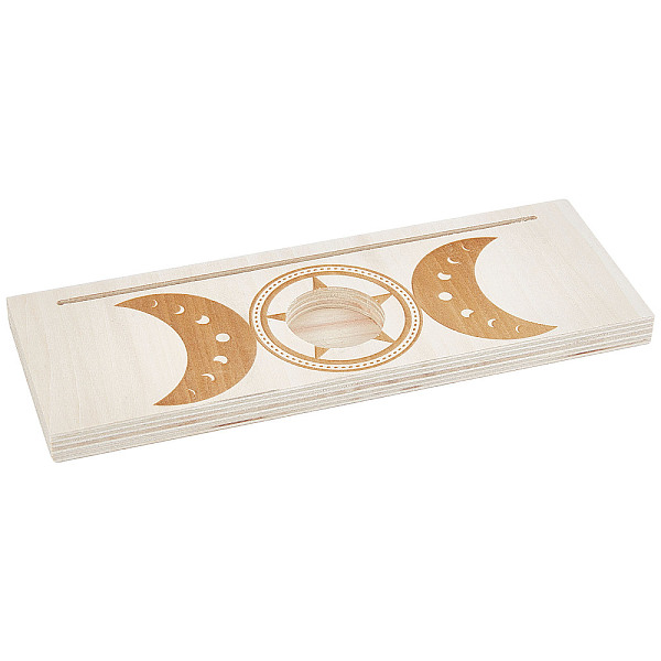 PandaHall Carved Wood Candle Holders, Wooden Card Stand for Tarot, Witch Divination Tools, Rectangle, Nordic Pagan Pattern, 24x8.5x1.5cm..., Orange
PandaHall Carved Wood Candle Holders, Wooden Card Stand for Tarot, Witch Divination Tools, Rectangle, Nordic Pagan Pattern, 24x8.5x1.5cm..., Orange