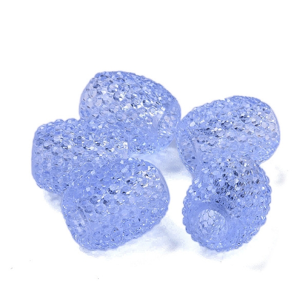 PandaHall Transparent Resin European Jelly Colored Beads, Large Hole Barrel Beads, Bucket Shaped, Cornflower Blue, 15x12.5mm, Hole: 5mm...
PandaHall Transparent Resin European Jelly Colored Beads, Large Hole Barrel Beads, Bucket Shaped, Cornflower Blue, 15x12.5mm, Hole: 5mm...