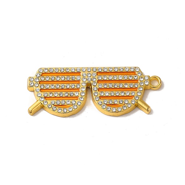 PandaHall Alloy Enamel Pendant, with Rhinestones, Cadmium Free & Lead Free, Glasses Shape Charms, Golden, 19x49.5x3mm, Hole: 2.5mm Alloy..., Gold
PandaHall Alloy Enamel Pendant, with Rhinestones, Cadmium Free & Lead Free, Glasses Shape Charms, Golden, 19x49.5x3mm, Hole: 2.5mm Alloy..., Gold
