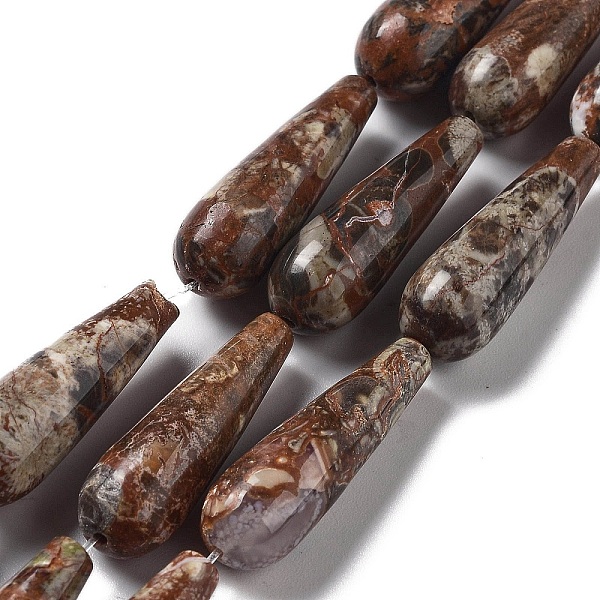 PandaHall Natural Wealth Stone Jasper Beads Strands, Teardrop, 30~30.5x10~10.5mm, Hole: 1.4mm, about 6pcs/strand, 7.13~7.20 inch...
PandaHall Natural Wealth Stone Jasper Beads Strands, Teardrop, 30~30.5x10~10.5mm, Hole: 1.4mm, about 6pcs/strand, 7.13~7.20 inch...