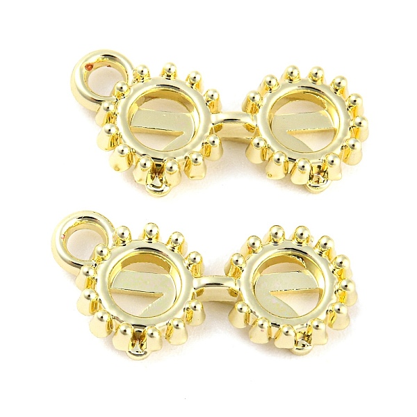 PandaHall Rack Plating Alloy Pendants, Cadmium Free & Nickel Free & Lead Free, Glasses, Golden, 21.5x13x3mm, Hole: 2.3mm Alloy Glasses
PandaHall Rack Plating Alloy Pendants, Cadmium Free & Nickel Free & Lead Free, Glasses, Golden, 21.5x13x3mm, Hole: 2.3mm Alloy Glasses